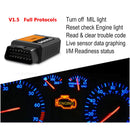 Universal OBD2 WIFI ELM327 V 1.5 Scanner for iPhone IOS Auto OBDII Scan Tool OBD 2 ODB II ELM 327 V1.5 WI-FI ODB2